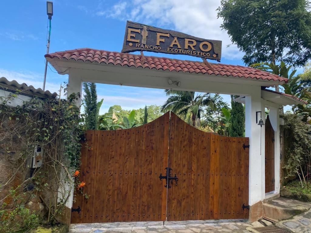 Rancho Ecoturistico El Faro Hotel La Mesa  Buitenkant foto